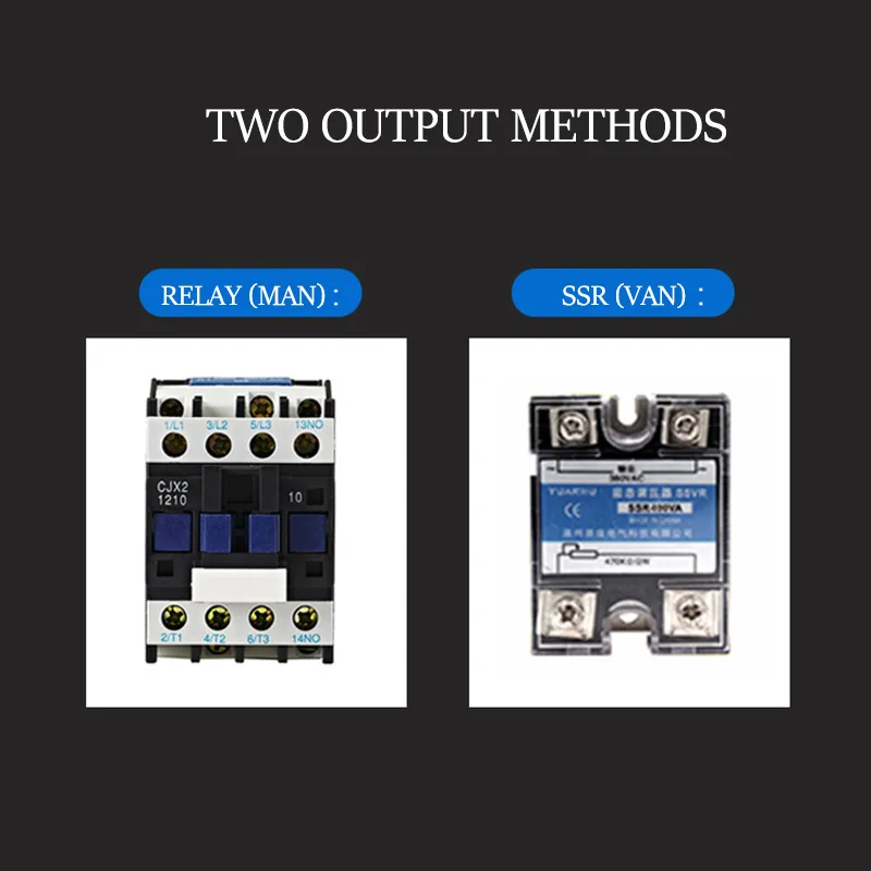 PID RKC Numérique intelligent Industriel contrôleur de température 220V Relais REX-C100-C400-C700-C900 ThermoandreSSR citations sortie