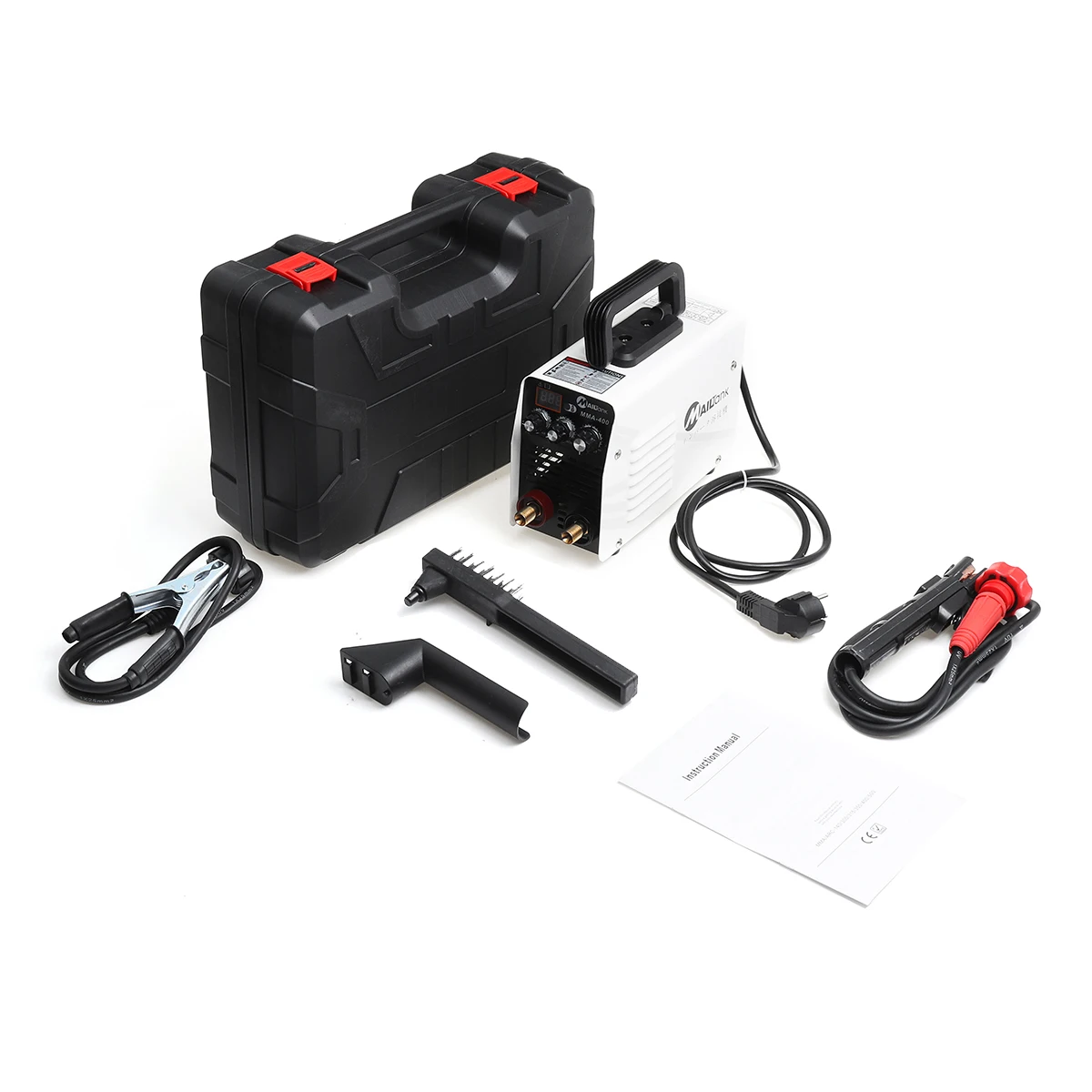 IGBT Mini 220V 400A Inverter Hot Start MMA Arc Welder Welding Machine Tools for Welding Working Electric Working w/ Accessories