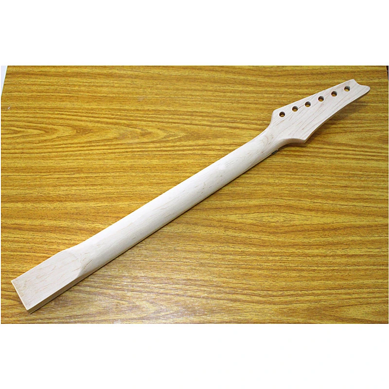 24 Frets Reverse Headstock Maple Electric Guitar Neck Maple Fingerboard Inlay Tree Of Lifes Guitar Accessories Parts