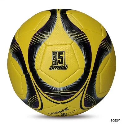 

high quality two layer anti-explosion footbal soccer ball l teaching training big pentagram printing football international standard 5 size football