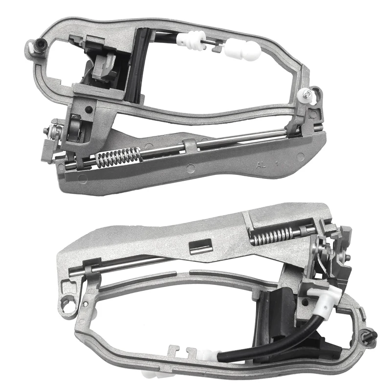 2Pcs Car Interior Door Handle Bracket Front Left Side + Front Right Side For Bmw X5 E53 2000-2007 51218243615 51218243616