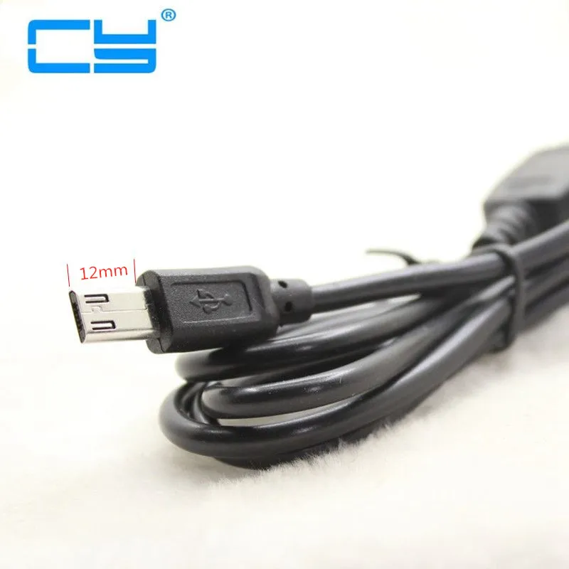 12 mm Micro Usb Cable Long Plug Charging Cord Wire For Oukitel K10000 Pro C12 C13 Umidigi A5 A3 Blackview A60 A7 Bv5500 Zoji Z8