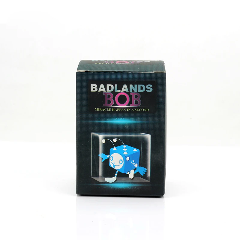 Badlands Bob Wood Magic Dice Magic Tricks Metal Close Up Street Stage Magic Props Mystery Magician Accessory G8261