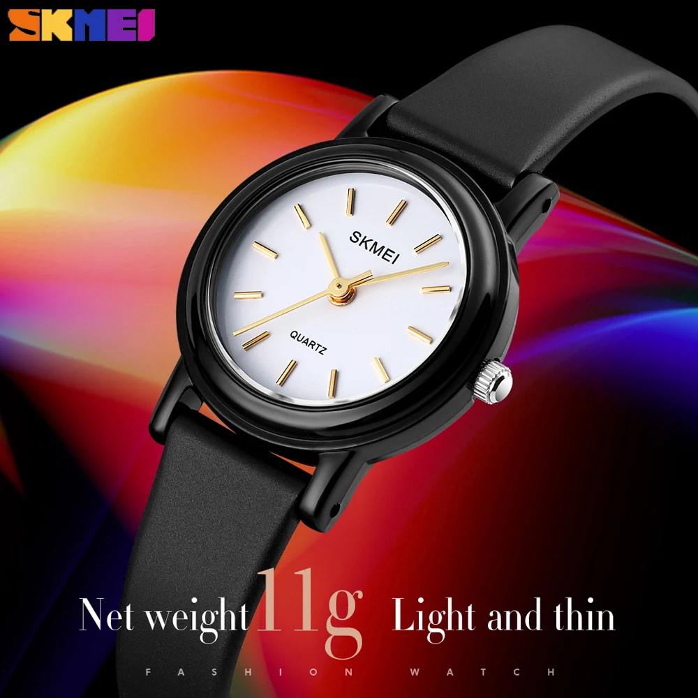 SKMEI Luxury Women's Dress Watch Waterproof Ladies Bracelet Clock Top Brand Small Simple Design Female Wristwatch Reloj Mujer