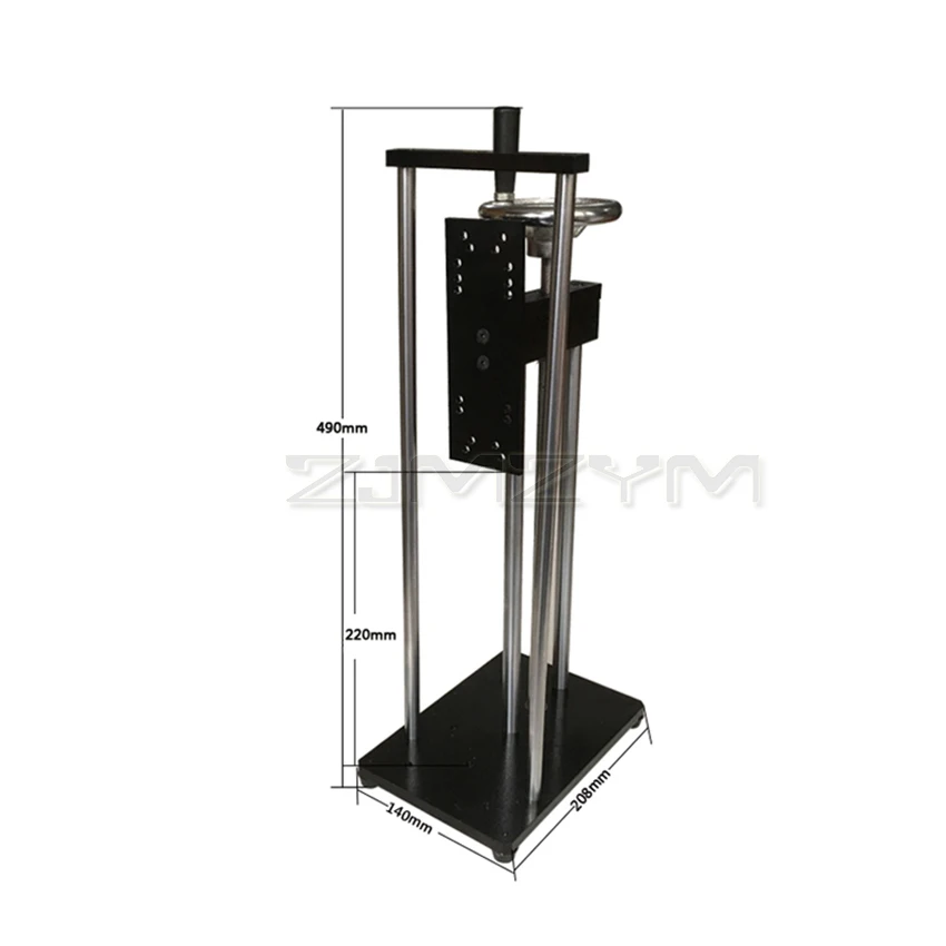 Vertical Hand-cranked Spiral Frame Spiral Tension Test Frame Push-pull Dynamometer Test Frame Testing Machine Stand Frame 500N