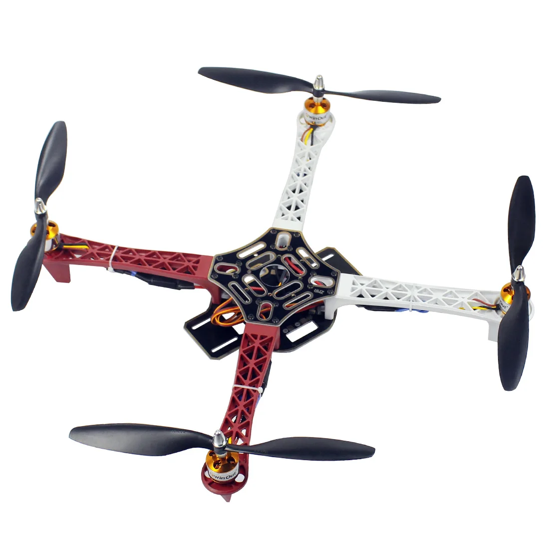 F450 450mm 4-Achsen Drohnen-Rahmenkit mit 2-3S 30A RC Brushless ESC A2212 1000KV Brushless Motor 13T 1045 CW CCW Propeller – Detail 8