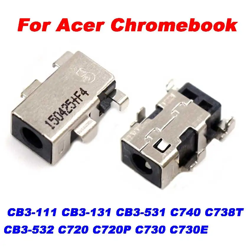 

10Pcs New For Acer Chromebook CB3-111 CB3-131 CB3-531 CB3-532 C720 C720P C730 C730E C738T C740 DC Power Jack Connector