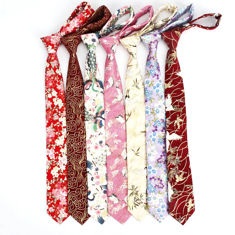 Floral Ties Brand for Men Causal Suit Cotton Tie 6cm Width Gravata Fashion Male Printed Bow Neck Ties Wedding Corbata Neckties