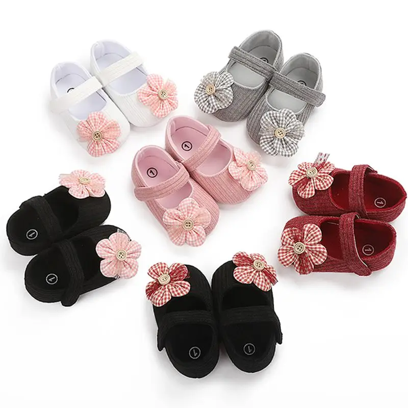 

2020 New princess Baby Shoes Soft Sole Baby lovely Bow Girl Shoes Casual Baby Girl Shoes