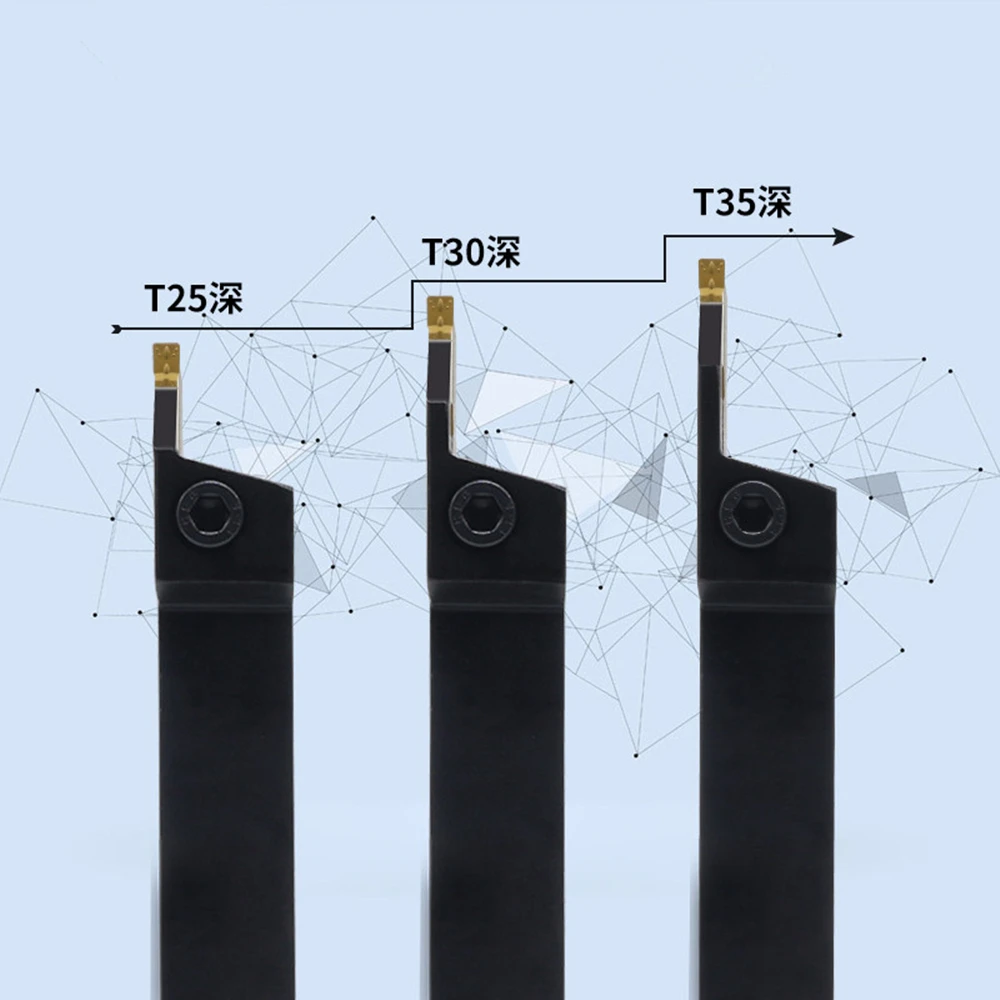 New Lengthen MGEHR2525 MGEHR2020 Tmax 3T35 3T40 4T35 4T40 5T35 5T40 6T35 Lathe Cutter Grooving Lengthen Deeper Inserts MGMN 35mm