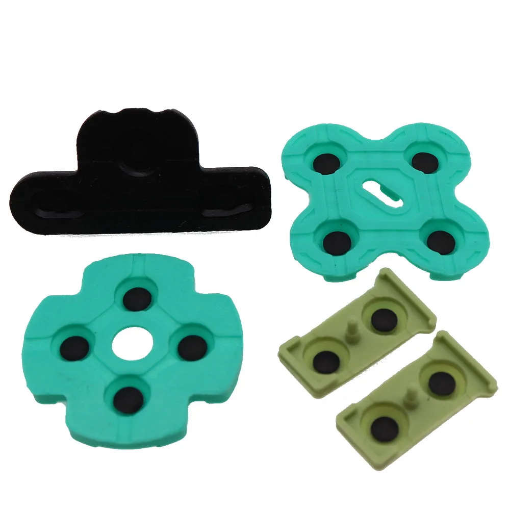 [10 مجموعة/وحدة] لوحدة تحكم Sony PS3 PS3 جزء إصلاح استبدال وسادة مطاطية موصلة من السيليكون