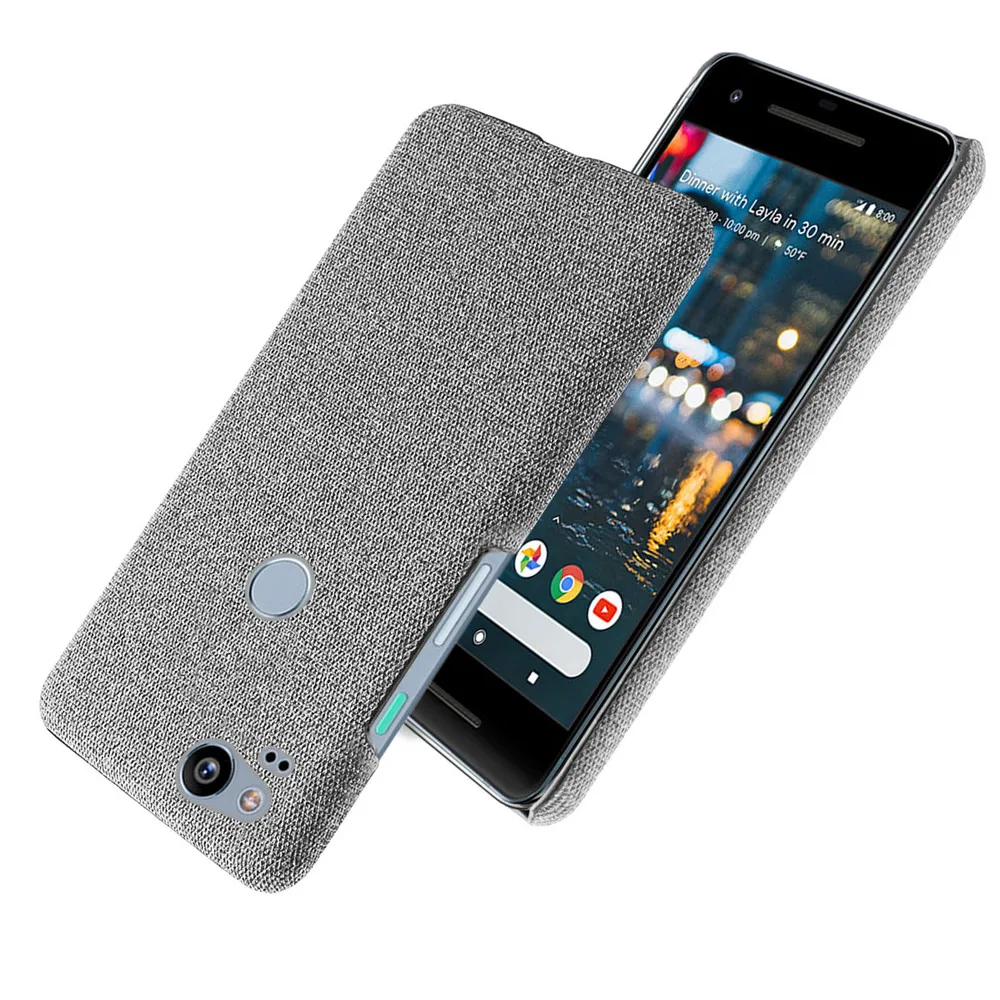 For Google Pixel 2 / 2XL CASE Luxury  Cloth Fabric Back Case Cover For Google Pixel 2 XL Cover Coque Funda Bumper Capa