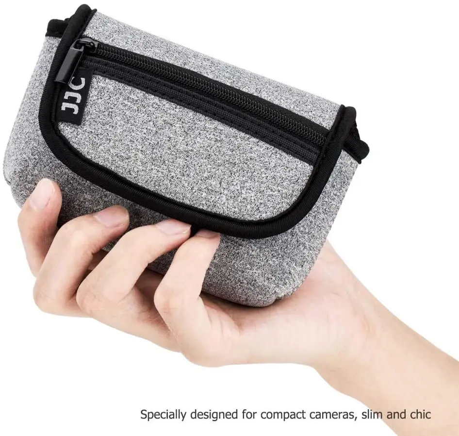 JJC Compact Camera Case Bag for Sony ZV-1 ZV1 RX100 VII RX100 VI RX100 VA RX100 IV RX100 III RX100 II Olympus TG5 TG7 Fuji XF10