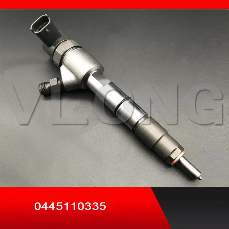 High Quality New Diesel Engine Injection Jet Gun 0445110335 JAC 2.8L 4DA1 JENS Fuel Injector Assembly 1100200FA040 0 445 110 335