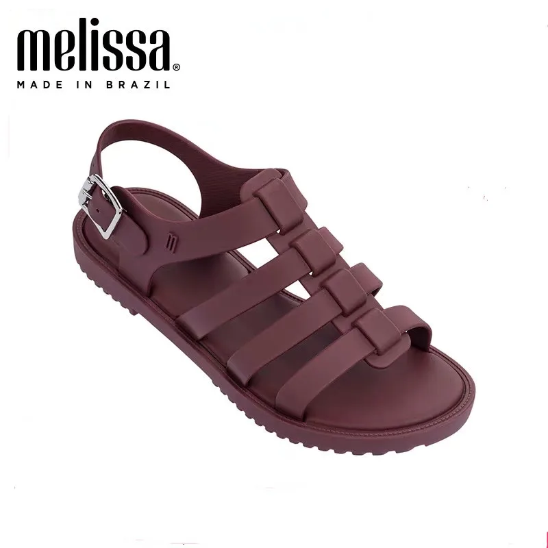 2024 New Flox Roman sandals Women Jelly Shoes Fashion Adulto Sandals Women Sandalias Melissas Female Shoes Jelly Shoes