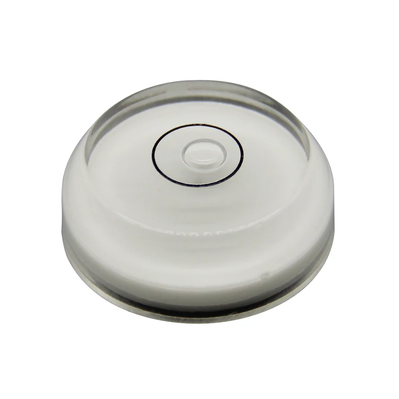 Burbuja horizontal de alta precisión, Burbuja horizontal universal de nivel de plástico 30*11mm (10 unids/lote)