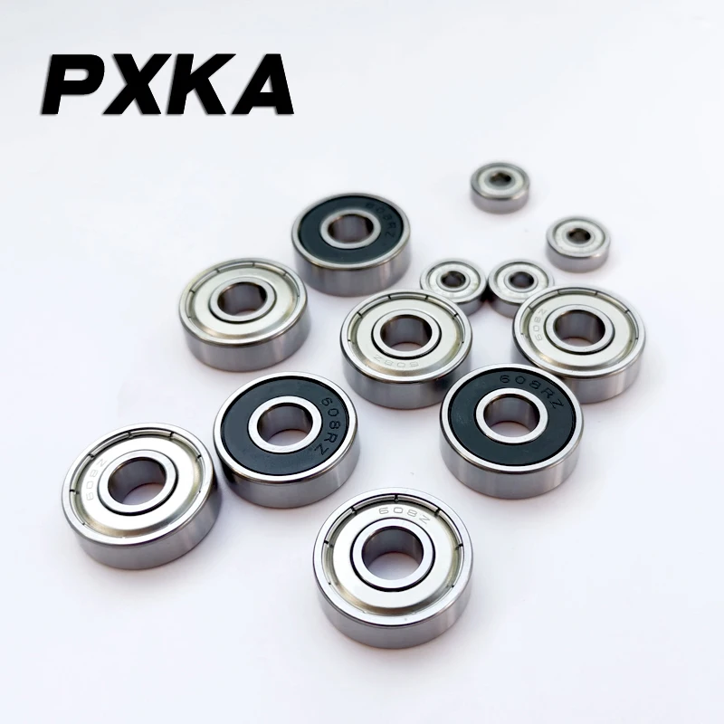 10pcs bearing 603 604 605 606 607 608 609 623 624 625 626 627 628zz 2RS Deep groove ball bearing