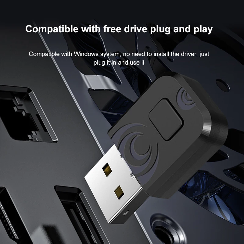 USB Bluetooth Không Dây Adapter Thu Dành Cho Windows Mac Hỗ Trợ Cho Nintendo Switch PS4 PS5 Xbox Một Bộ Điều Khiển Chơi Game Tay Cầm