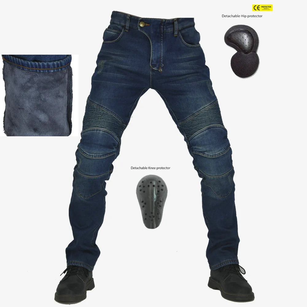 2020 modelli caldi moto equitazione jeans locomotiva autunno e inverno antivento caldo elasticizzato più pantaloni in cashmere uomo