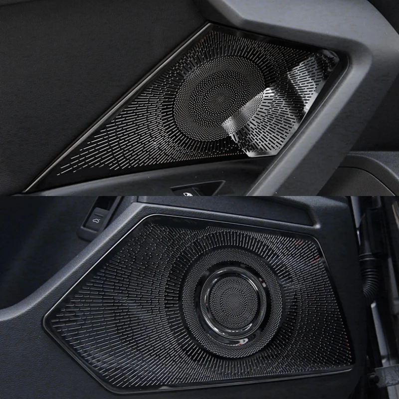 Audio Speaker Cover Sticker For Audi A3 2020 2021 Car Audio Speaker Door Loudspeaker Cover Trim Interior Accessories