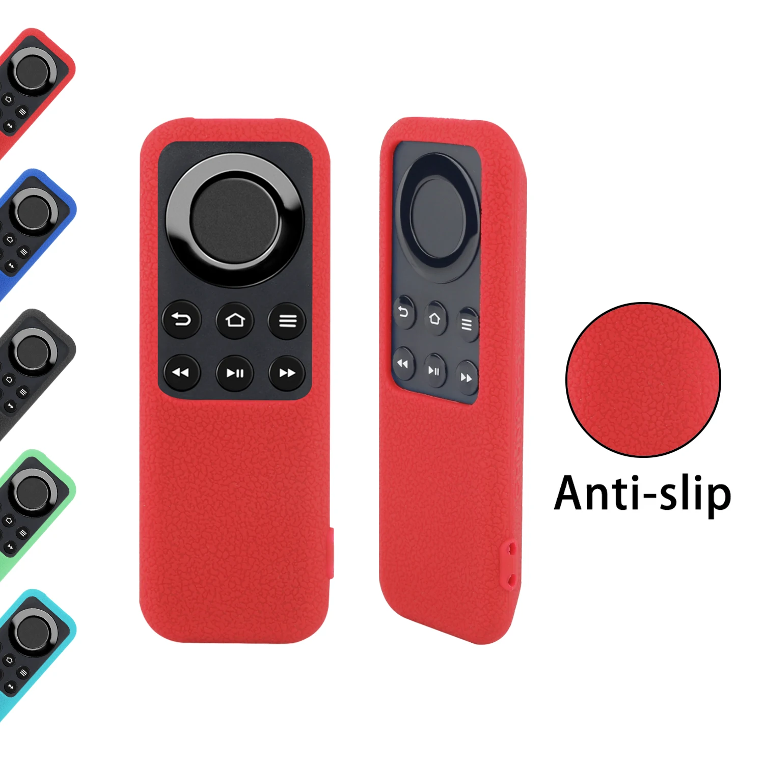 Silicone Cover for Amazon Fire TV Stick Player CV98LM YMX-01 Protective Washable Skin-Friendly Shockproof Remote Control Case