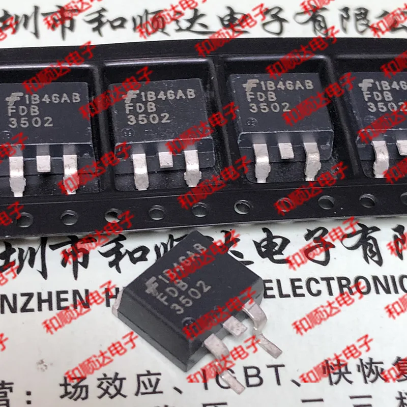 5 unids/lote FDB3502-263 75V 14A