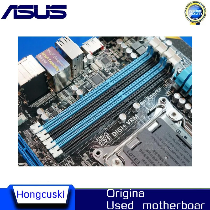 Imagem -04 - para Asus P9x79 Usado Original Placa-mãe Soquete Lga 2011 Ddr3 X79 Desktop Placa-mãe