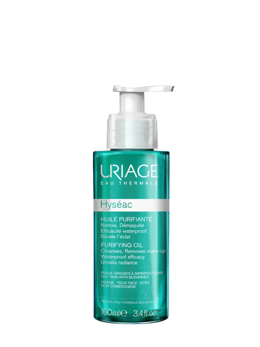 Uriage hyseac purifying oil 100ml-first step for a soft, calm and purified skin