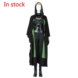 2021 Lady Loki Sylvie Cosplay Costume Lushton Outfit Fancy Crown Headpiece Halloween Carnivalrmance Oufit