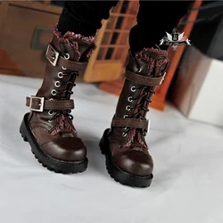 BJD-botas militares para hombre, zapatos estilo Punk, Super Dollfie, DREAM MID DK LUTS SOOM DOD Dollmore Luts AOD DZ AF, 1/4