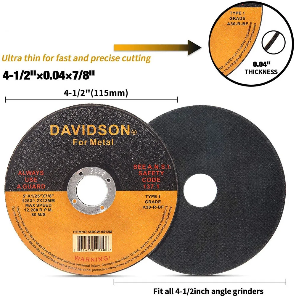 125mm Metal Cutting Disc 5\