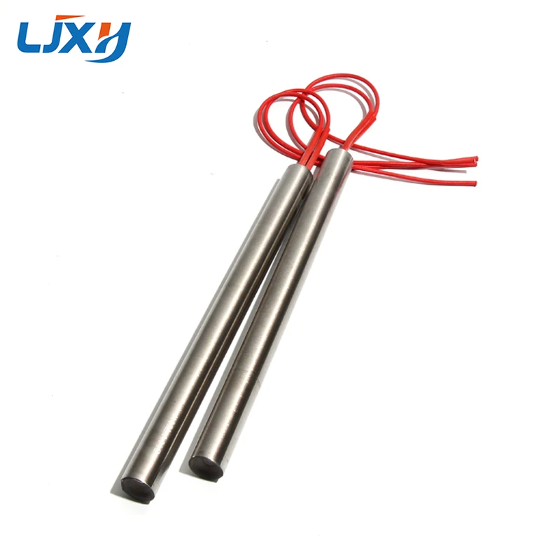 LJXH 2PCS 16mm 180~300mm Single-End Heating Pipe SUS Tubular Heater 110V/220V/380V 720W/800W/880W/1000W/1200W Electric Element