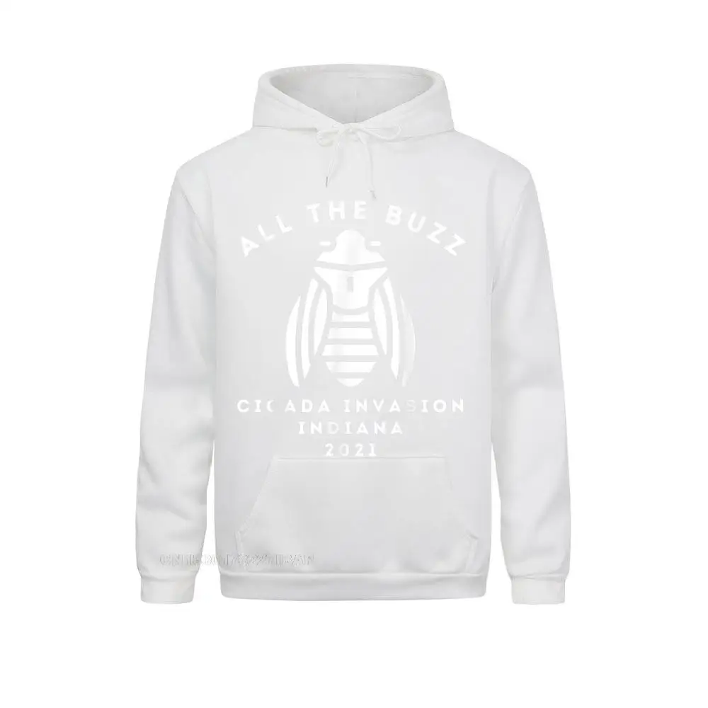 All The Buzz Cicada Invasion 2022 Indiana Funny Men's Hoodies Europe Sweatshirts Preppy Style Sportswears 2022 Discount