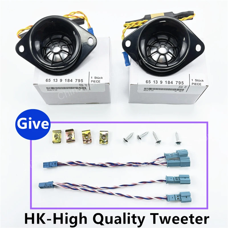 Car Rear Surround Tweeter For BMW E90 E91 E60 E61 F10 F11 F90 F07 F06 F12 F13 G20 G30 F15 F16 F85 F86 Center Dashboard Speakers 