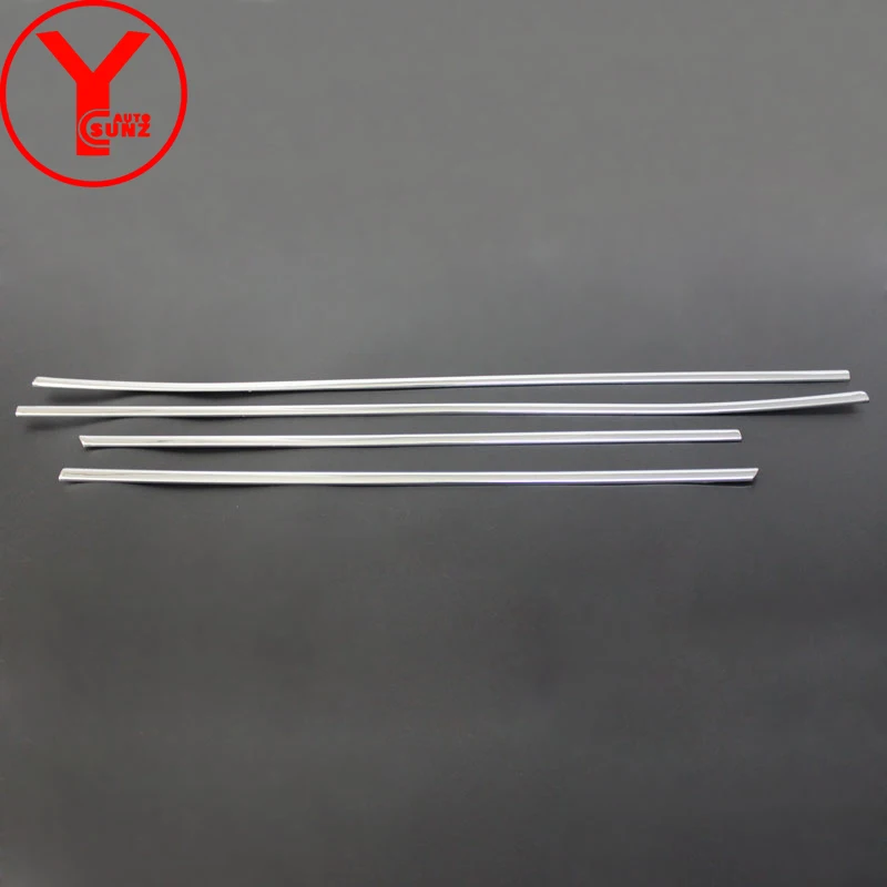 

Chromium Tuning Side Window Trim Door Gate Overlay Molding For Toyota Hilux Revo Rocco 2016 2017 2018 2019 2020 2021 YCSUNZ