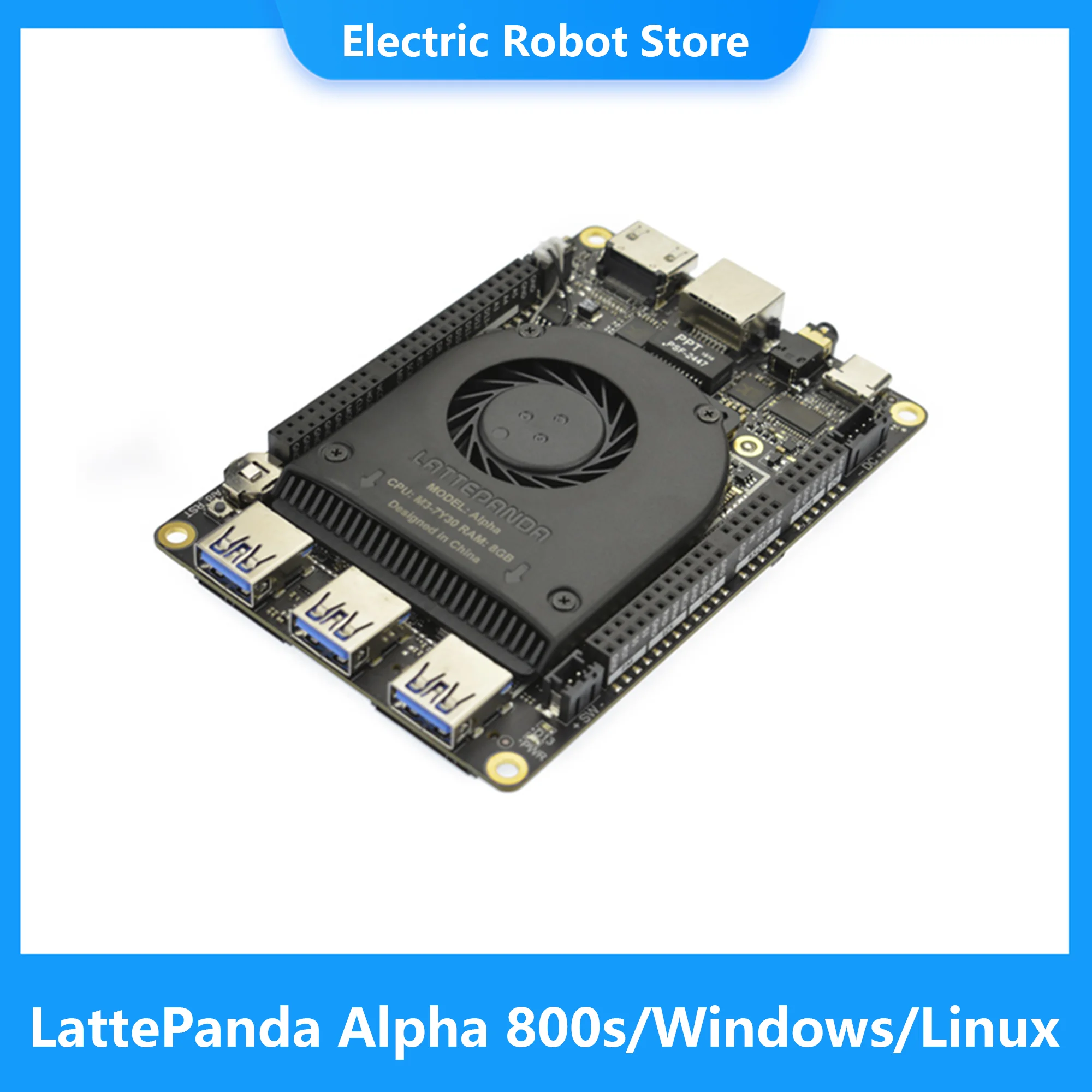 

LattePanda Alpha 800s m3-8100y Tiny Ultimate Windows / Linux устройство, компьютер с одной платой