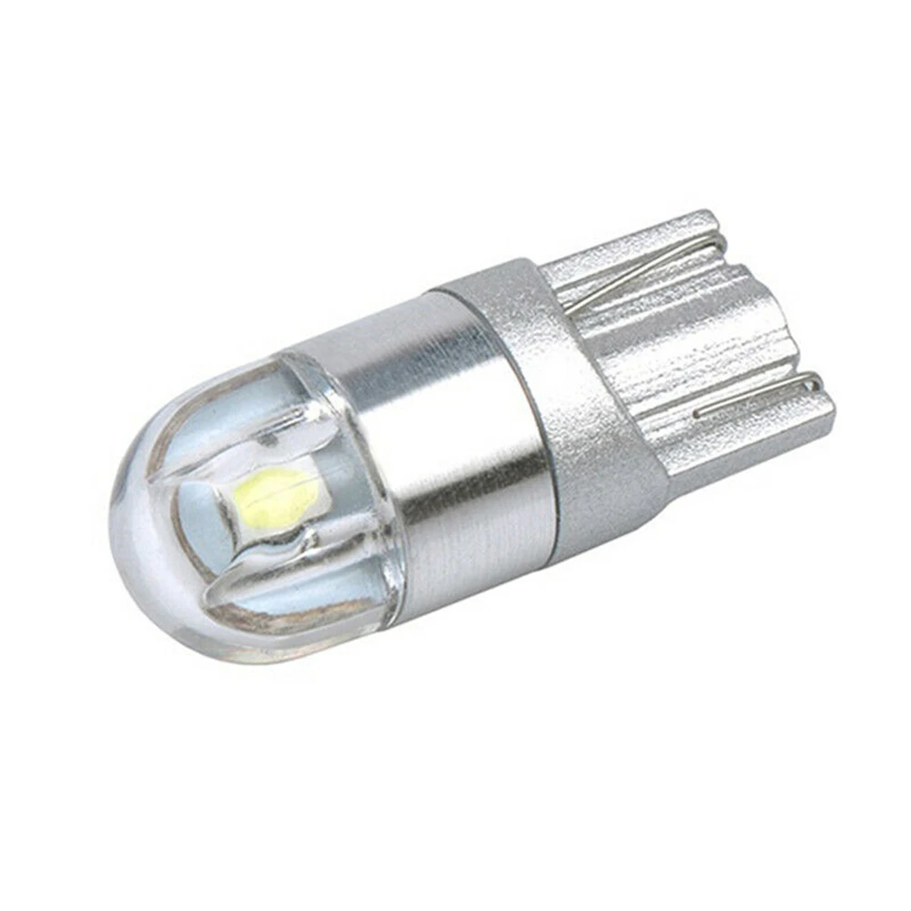 T10 2SMD 3030 W5W 194 168 LED Reading License Plate Light Side Lamp DRL Amber 1PC