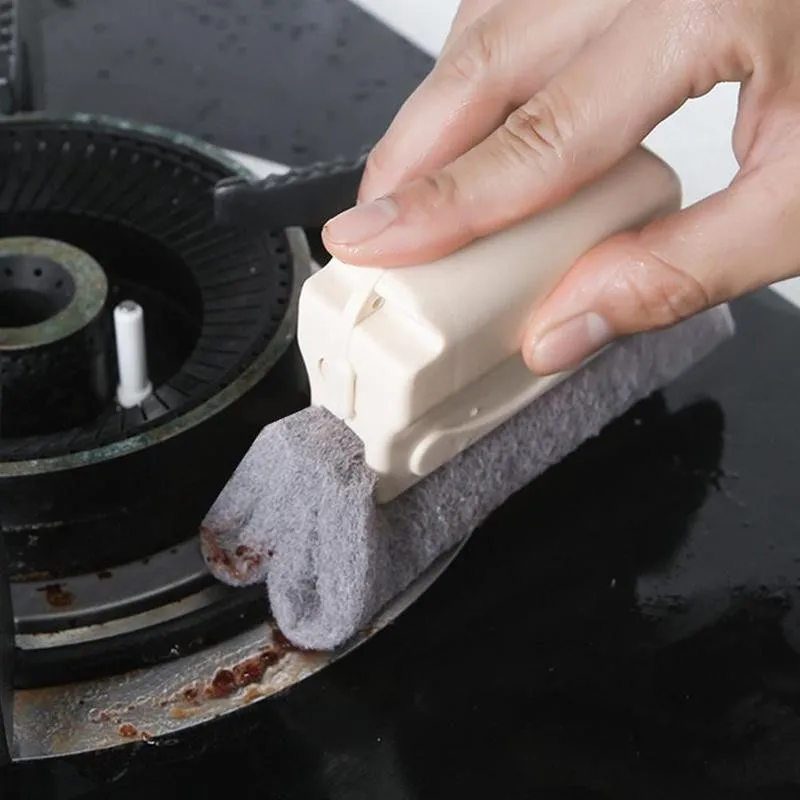 Window Groove Cleaning Cloth, Teclado Cleaner, Kitchen Slot Clean Tool