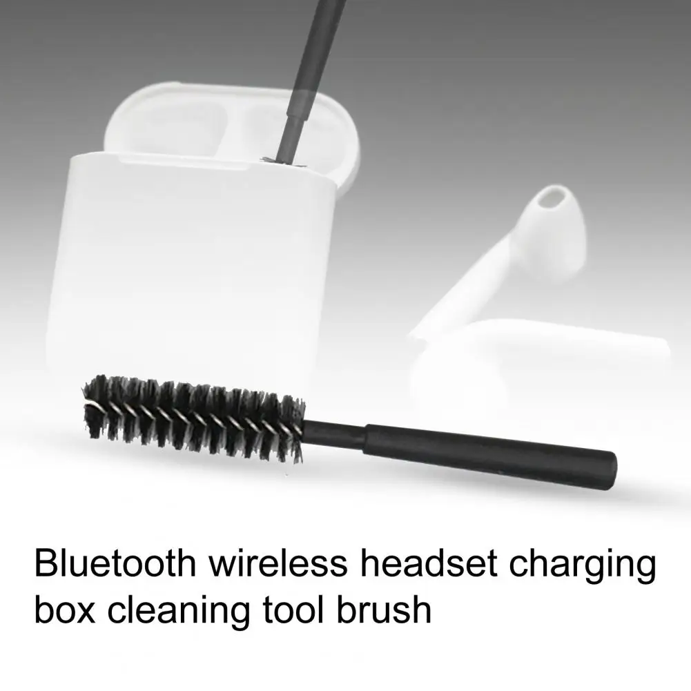 2 Buah Sikat Pembersih Banyak Digunakan Praktis Ringan Sikat Alat Pembersih Bluetooth Earphone Kotak Sikat Dedusting untuk Keyboard