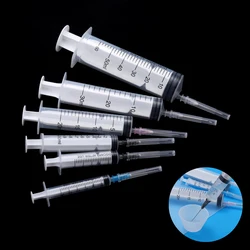 1 pz 3-60ml siringa agitatore in resina epossidica con aghi di erogazione per gioielli fai da te stampo in resina Charms strumenti per Pipette ad iniezione liquida