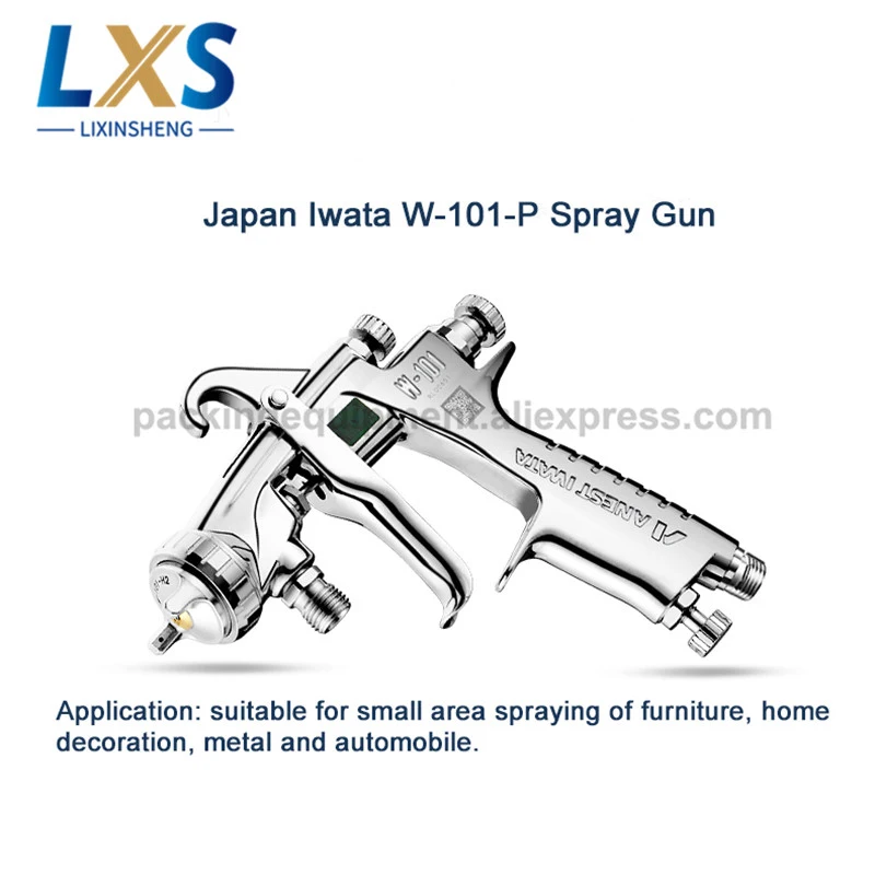 

Japan Original Iwata Pressure Feed Spray Gun W-101-P Stainless Steel Penumatic Painting Paint Tool Spray Gun For Painting Cars