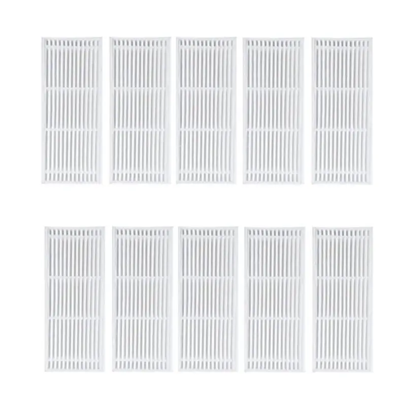 10Pcs เครื่องดูดฝุ่น HEPA Filter สำหรับ Genio Deluxe 370หุ่นยนต์เครื่องดูดฝุ่นอุปกรณ์เสริม