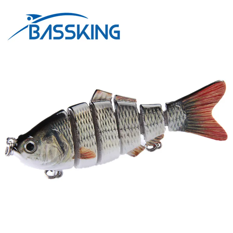 

Рыболовная приманка Bassking 97 мм, 20 г, 6 сегментов, шарнирная приманка, свимбейт, кренкбейт, приманка для окуня, сома, искусственная рыба, рыболовный воблер