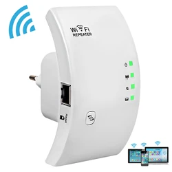 Wifi Repetidor inalámbrico a 300 Mbps Mini Red WiFi Range Extender Booster Amplificador wifi de Señal 2.4G wi-fi 802.11N/B/G Repetidor wifi