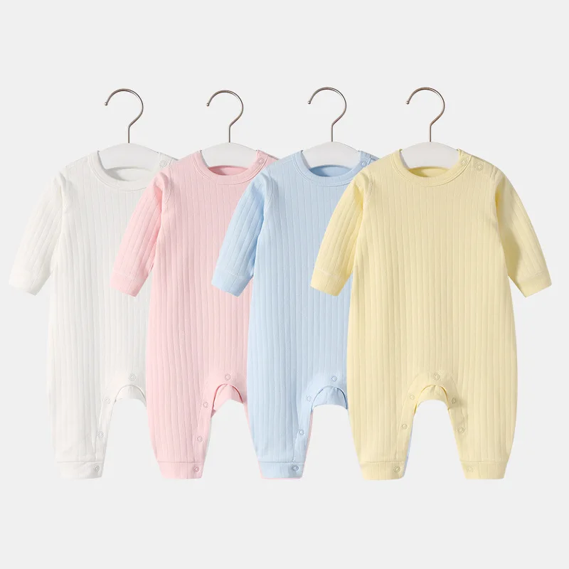 Baby Rompers Newborn Baby Clothes For Girls Boys Long Sleeve Cotton Ropa bebe Jumpsuit Baby Clothing Kids Outfits Pajamas 3-24M