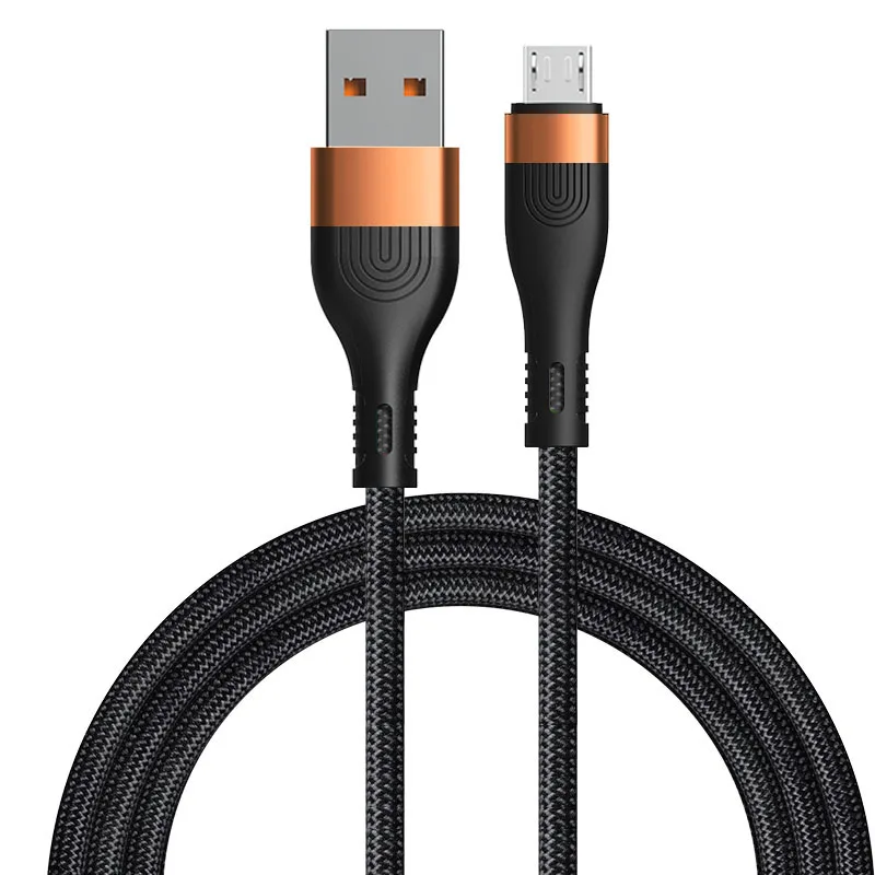 KAIQISJ-Cable Micro USB QC3.0, Cable de carga rápida 6A para Redmi Note 5 Pro, Samsung S7, Cable de datos USB, cargador HTC de Xiaomi