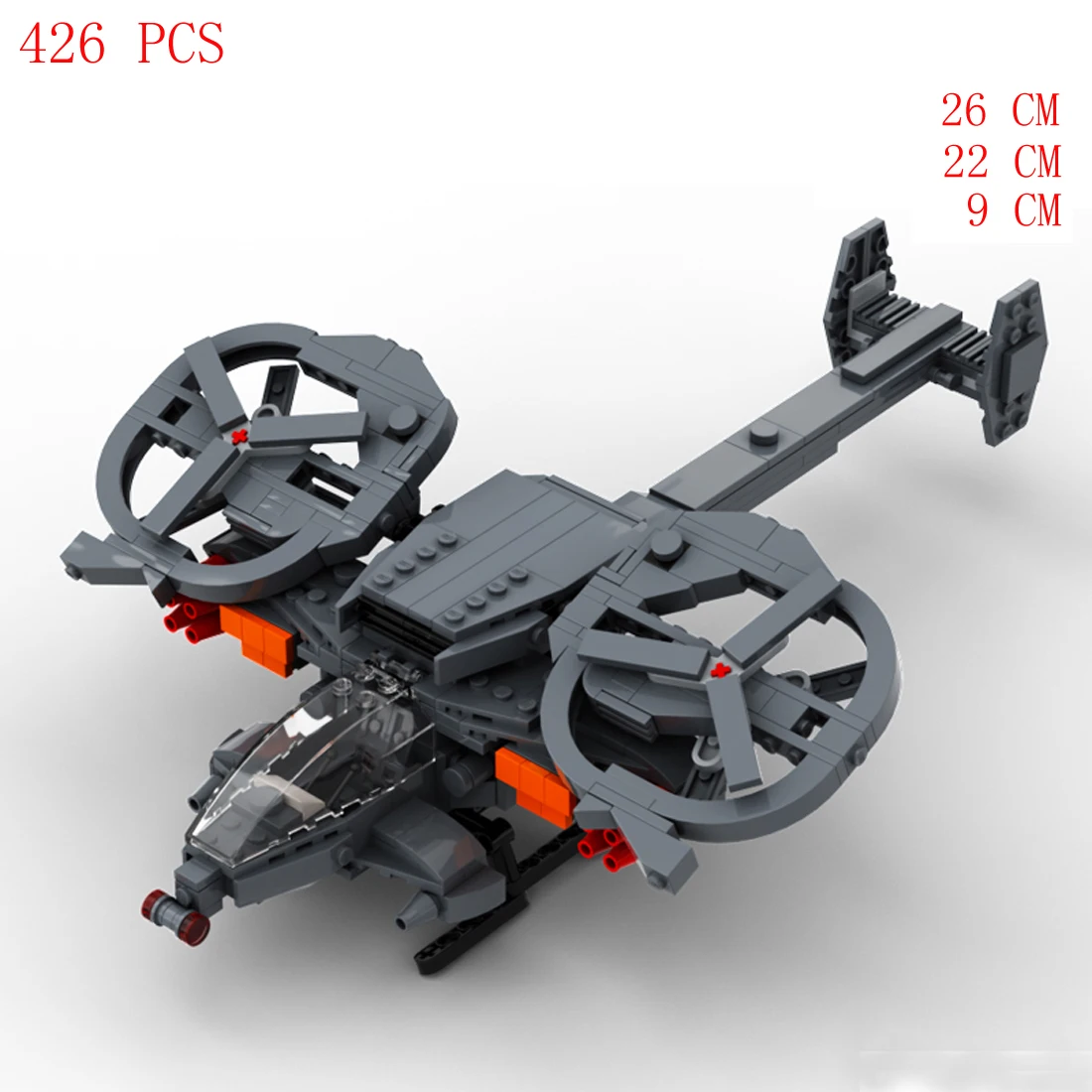 hot classical US technical Movie Avatares Scorpion Gunship space war weapons equipment Building Block model bricks toys for gift