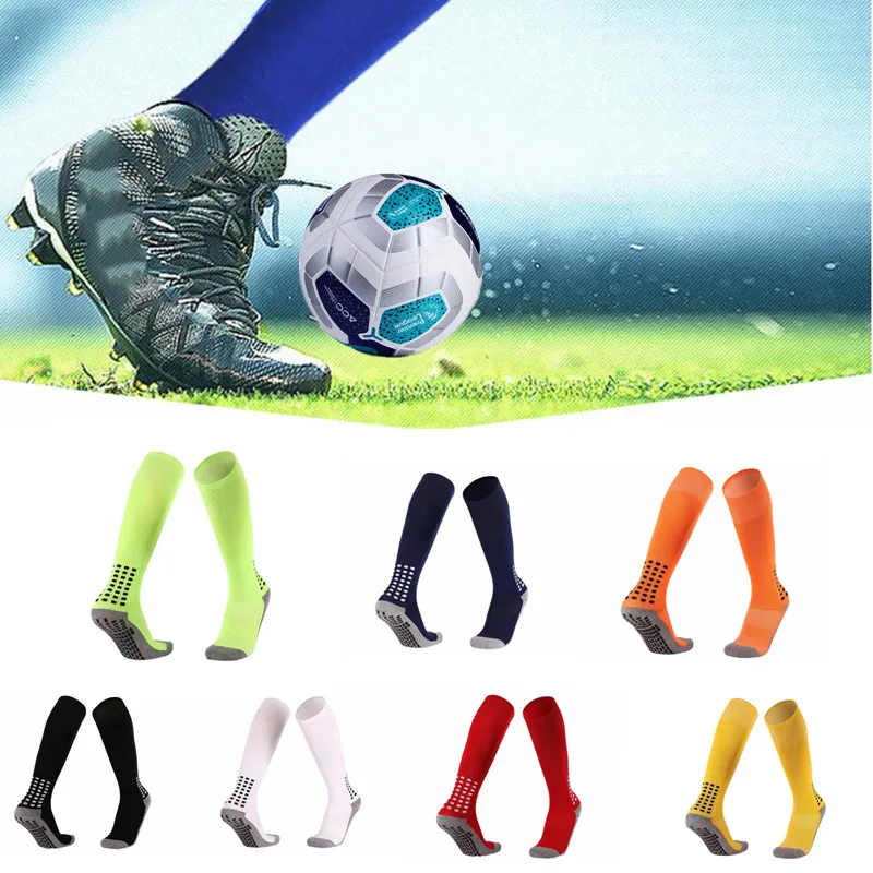 Sports Cycling Woman Men Compression Football Socks High For Sport Men's Cotton Yoga Long Towel Bottom Over Knee Stripe Socks