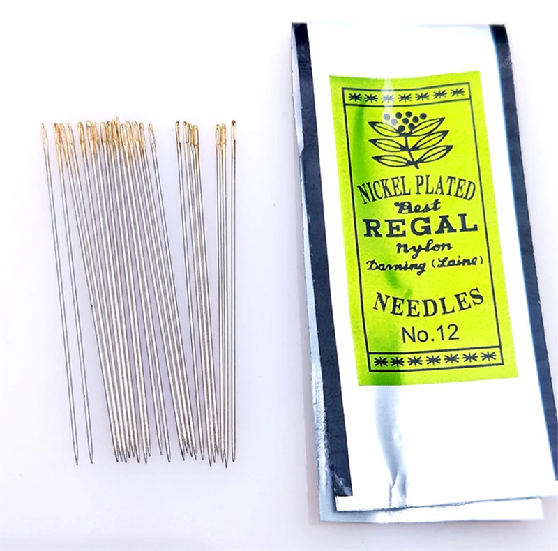 20Pcs/set 6 Sizes Wholesale Needles Household Sewing Stainless Steel Hand Sewing Needles Threading Apparel Sewing