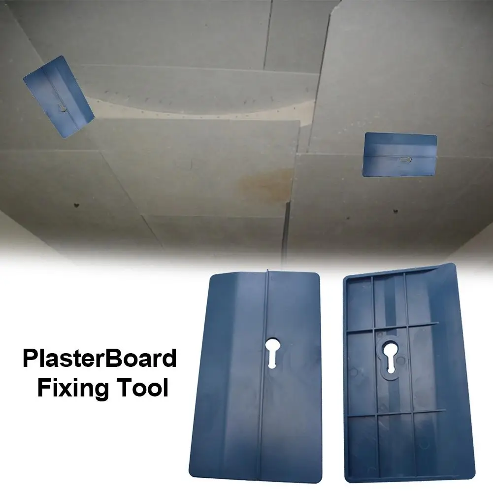 2pcs Drywall Fitting Tool Plasterboard Fixing Tool Ceiling Positioning Plate Supports The Board In Place Wall Carpenter Tool